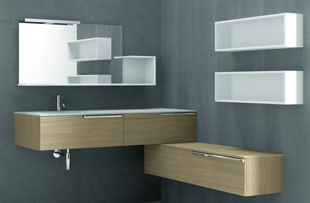Turchese by Artesi - contemporary bathroom, modern bathroom, bathroom furniture, Chicago interior, bath, Italian style, urban design, Turchese
