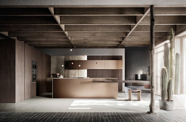 Materika by Pedini - custom kitchen cabinets, european kitchen, Materika by Pedini, modern design, urban interior, pedini cabinets chicago, dining furniture, contemporary kitchen, minimalistic kitchen, italian, kitchen cabinets, kitchen Chicago, modern kitchen