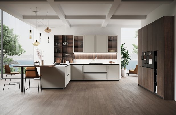 Tes by Miton - Miton cabinets chicago, urban interior, european kitchen, dining furniture, italian, wooden kitchen, contemporary kitchen, custom kitchen cabinets, kitchen cabinets, minimalistic kitchen, modern design, kitchen Chicago, black kitchen, Miton Chicago, Tes by Miton, modern kitchen