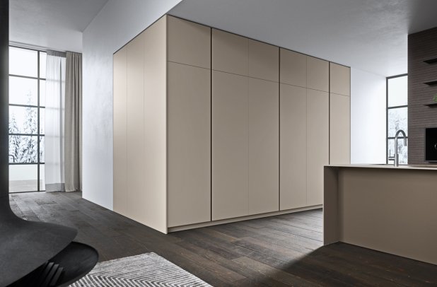 Moka by Pedini - minimalistic kitchen, italian kitchen, Pedini, european kitchen, modern european kitchen, Moka, modern kitchen, chicago kitchen cabinets