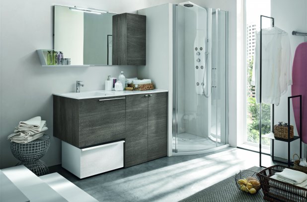 Lavanderia by Artesi - bathroom mirrors, bathroom armoire, bathroom bench, bathroom decor, bathroom tile, bathroom accessories, , Lavanderia Bathroom