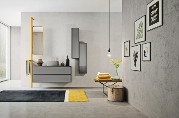 Dress by Artesi - contemporary bath, Chicago furniture, bathroom furniture, Italian bath, modern interior, bathroom design