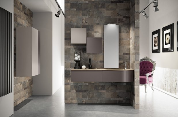 Latitudine by GB Group - bathroom accessories, bathroom mirrors, bathroom armoire, , bathroom cabinets, bathroom bench, bathroom decor, Latitudine, bathroom tile, bathroom bidet