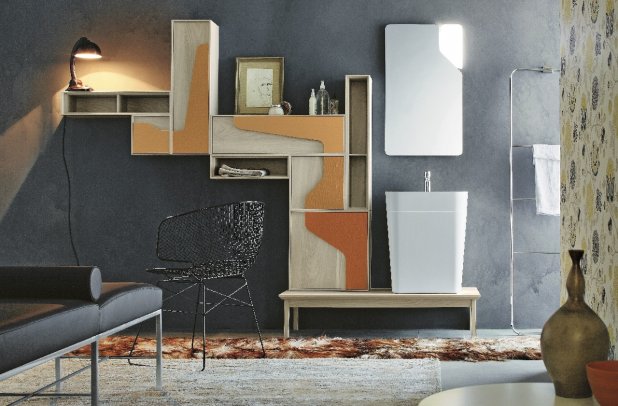 Free by Cerasa - bathroom bench, , bathroom bidet, bathroom chandeliers, Italian bath, bathroom ensembles, Free Bathroom by Cerasa, bathroom doors