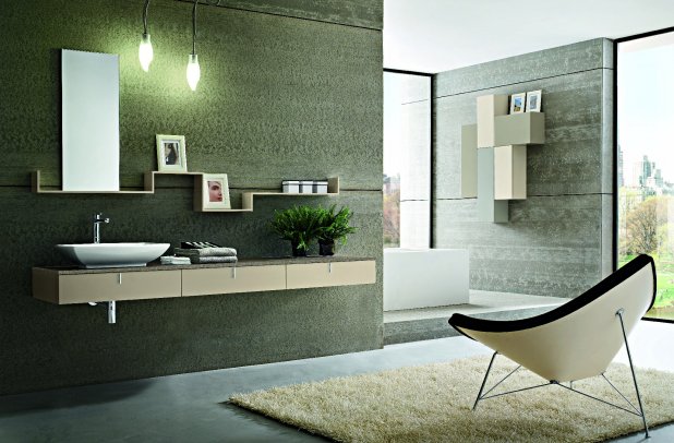 Play by Cerasa - , modern interior, bathroom armoire, bathroom d????cor, bathroom tile, bathroom accessories, bathroom mirrors, contemporary bathroom, Italian bathroom, Play bathroom, bathroom bench