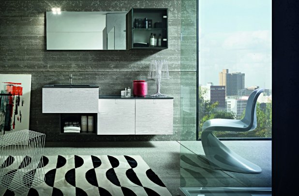 Play by Cerasa - contemporary bathroom, bathroom accessories, bathroom d????cor, bathroom armoire, bathroom tile, bathroom mirrors, bathroom bench, Italian bathroom, modern interior, Play bathroom, 