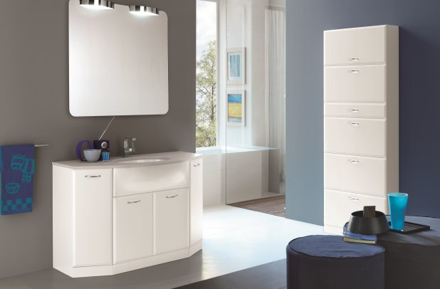 Ambra by Artesi - Ambra, shower, clean design, bathroom, Italian bath, vanities, bath, bathrooms Chicago, cabinets, bathroom furniture, modern bathroom