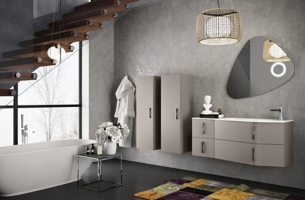 Latitudine by GB Group - bathroom tile, bathroom cabinets, Latitudine, bathroom bench, bathroom armoire, , bathroom decor, bathroom mirrors, bathroom accessories, bathroom bidet